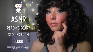 ASMR  Reading Scary Stories from Reddit  scaring you to sleep [upl. by Roslyn]