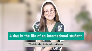 A day in the life of an international student  with Miranda student physiotherapy [upl. by Etteve983]