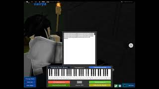 Undertale Fallen Down Sheet  Roblox Piano [upl. by Haney883]