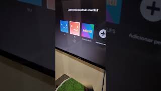 Como entrar na configuração da Netflix com o controle da TV [upl. by Nort]