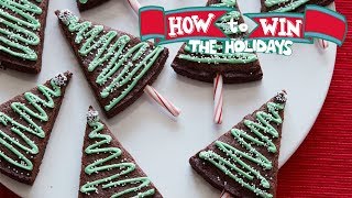 Christmas Tree Brownies  Food Network [upl. by Cecile898]