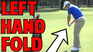 Golf Follow Through  The Left Hand Fold [upl. by Naor]