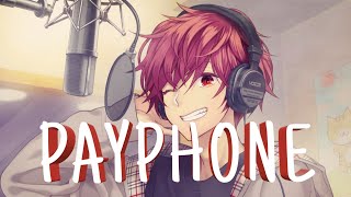 ♪ Nightcore Payphone  Maroon 5 lyrics [upl. by Syxela]