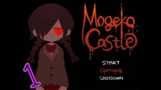 Mogeko Castle Part 1 Creepy RPG Horror Game [upl. by Leunamme275]