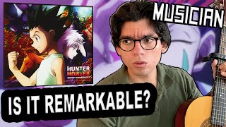 Musician Reacts Amazing Music Of Hunter x Hunter [upl. by Garber]