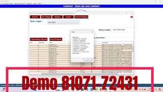 IMPORT BANK STATMENT FORM EXCEL TO TALLY ERP9 amp TALLY PRIME [upl. by Eillas]