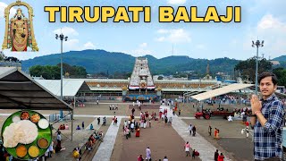 तिरुपति बालाजी  Tirupati Balaji Temple Darshan  Tirupati Balaji Tour Guide Vlog Tirumala Tirupati [upl. by Yevette201]