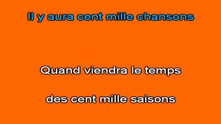 Karaoké Cent mille chansons Frida Boccara [upl. by Aguayo]