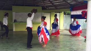 Baile típico de República Dominicana El farolito [upl. by Leihcim]