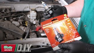 How To Replace a Car Headlight Bulb [upl. by Ecydnac399]