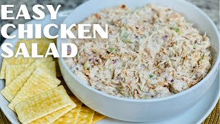 How to Make Chicken Salad  Chicken Salad Recipe  Lunch Ideas  Canned Chicken Recipes [upl. by Yenhpad]