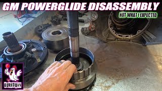 Powerglide Transmission Disassembly Powerglide Build Part 01 [upl. by Gilbertina]