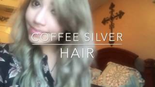 Silver Grey Hair With Ion smokey amethyst product review [upl. by Widera]