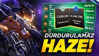 Deadlock Öğretici Haze 30 Kill Ruh 70k Hasar Kusursuz Oynadım [upl. by Avner]