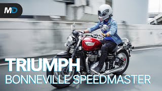 Triumph Bonneville Speedmaster Review  Beyond the Ride [upl. by Akenor]