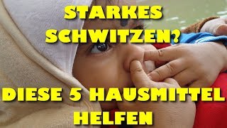 Starkes Schwitzen und Geruchsbildung in den Achselhöhlen verhindern mit diesen einfachen Heilmitteln [upl. by Linzy]