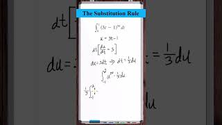 The Substitution Rule  Definite Integral  y3t150 [upl. by Nahtannoj310]