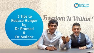 5 tips to reduce hunger by Dr Pramod amp Dr Malhar [upl. by Volpe861]