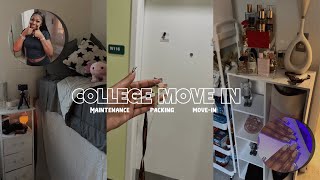 Come with me to College FRESHMAN YEAR at FAMU packing maintenance amp movein [upl. by Naujal]