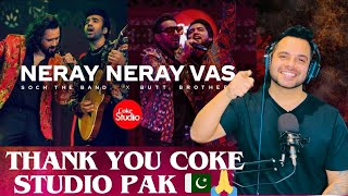 Coke Studio  Season 14  Neray Neray Vas I Soch The Band × Butt Brothers  🇮🇳 INDIAN REACTION [upl. by Lotsirhc]