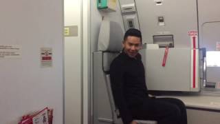 AirAsia Flight Attendant Recreates Toxic Britney Spears Music Video [upl. by Ardnaeed]