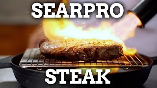 The BEST Sous Vide Steak  SearPro Torch [upl. by Elatsyrk]