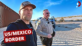 At USMexico Border With Arizona Sheriff exclusive access 🇺🇸🇲🇽 [upl. by Annaet128]