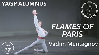 Vadim Muntagirov  Royal Ballet Principal Dancer  Age 17  Flames of Paris  YAGP Alumnus [upl. by Llered]