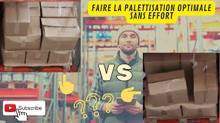 Application 100 gratuite sous excel pour faire la palettisation des cartons [upl. by Akimak]