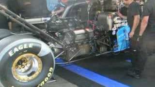 NHRA Top Fuel Warmup 2007 [upl. by Hervey489]