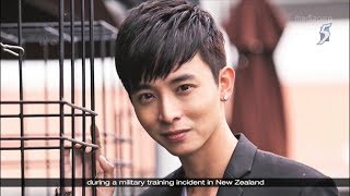 Actor Aloysius Pang dies after sustaining serious injuries in SAF training accident [upl. by Neumeyer226]