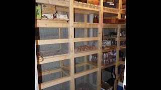 COLD STORAGE ROOM IN BASEMENT  DIY BUILDING INSTRUCTIONS GUIDE DESIGN IDEAS [upl. by Schiff]