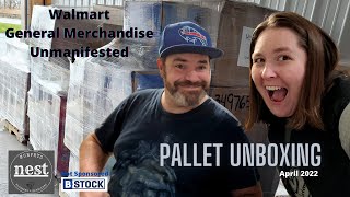 Walmart General Merchandise Liquidation Pallet Unboxing [upl. by Cleaves]