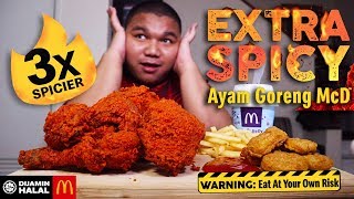 NEW 9X Ketol Ayam Goreng 🔥MCD 3X EXTRA SPICY🔥 Challenge Malaysia🇲🇾  MUKBANG  Eating Show [upl. by Latricia]