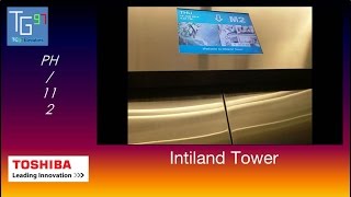 Toshiba Traction Elevators at Intiland Tower Jakarta Lift 4 [upl. by Sampson393]