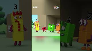 Numberblocks Learn to Build a Fort using 3D Shapes  CBeebies [upl. by Rustice437]