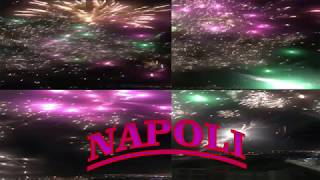 I FUOCHI CAPODANNO 2019 NAPOLI  NAPLES NEW YEAR FIREWORKS [upl. by Malek]