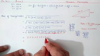 Ch12 Ex121 Q2 Herons Formula  Ncert Maths Class 9  Cbse [upl. by Sager]