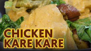 KareKare Recipe  Chicken with Coconut Milk [upl. by Yevad229]