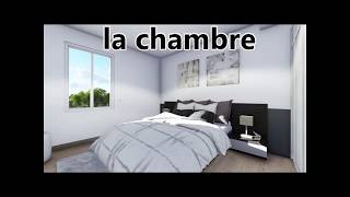 Cours de français A1 et   décrire un logement [upl. by Ruford973]