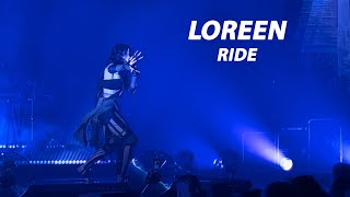 LOREEN  RIDE Live video 4K Tattoo Tour in Riga 30112023 [upl. by Assiralc468]