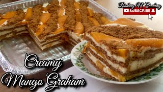 Creamy Mango Graham No HandMixer [upl. by Elayor]