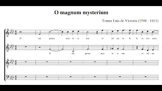 O Magnum Mysterium Victoria [upl. by Arenat156]