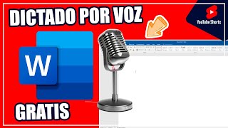 ✅ Cómo escribir en WORD DICTADO POR LA VOZ Ya no uses teclado 2021 shorts [upl. by Akyre]