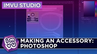 IMVU Studio  Customize an Accessory Photoshop [upl. by Lauretta]