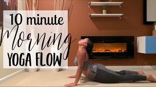 10 Minute Morning Yoga Flow  Black Girl Workouts [upl. by Fini]