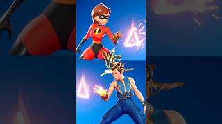 ¿CUAL ES MEJOR CHUN LI vs ELASTIGIRL fortnite chunli elastigirl vs [upl. by Pavier]