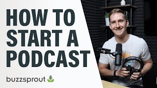 How to Start a Podcast  StepbyStep Guide 2021 [upl. by Mussman]