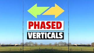 Switchable Array in Two Directions  the Phased Vertical Antenna Array [upl. by Nicks]