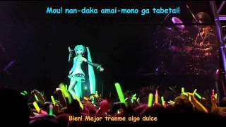 Hatsune Miku  World is Mine Live SubEsp [upl. by Goines]